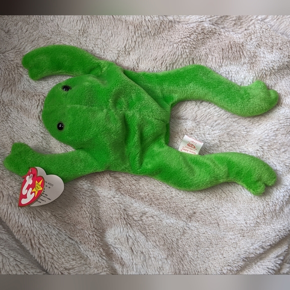 Ty Toys Legs The Beanie Baby Frog Plush Poshmark